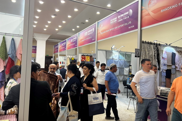 46家企業(yè)組團參展!柯橋首個中亞紡織展在烏茲別克斯坦舉行