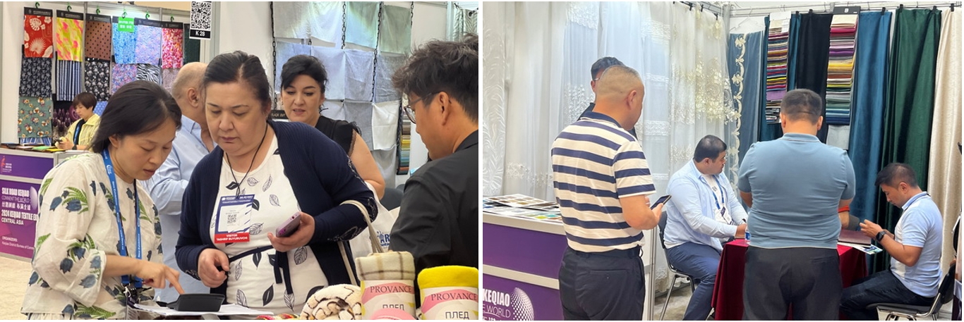 46家企業(yè)組團參展!柯橋首個中亞紡織展在烏茲別克斯坦舉行