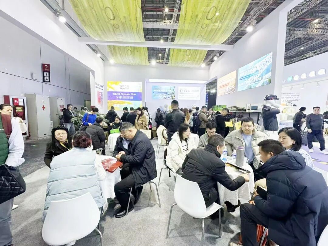 2026intertextile春夏面輔料展圓滿收官,Healcell海纖®生物彰顯海洋纖維硬核實力