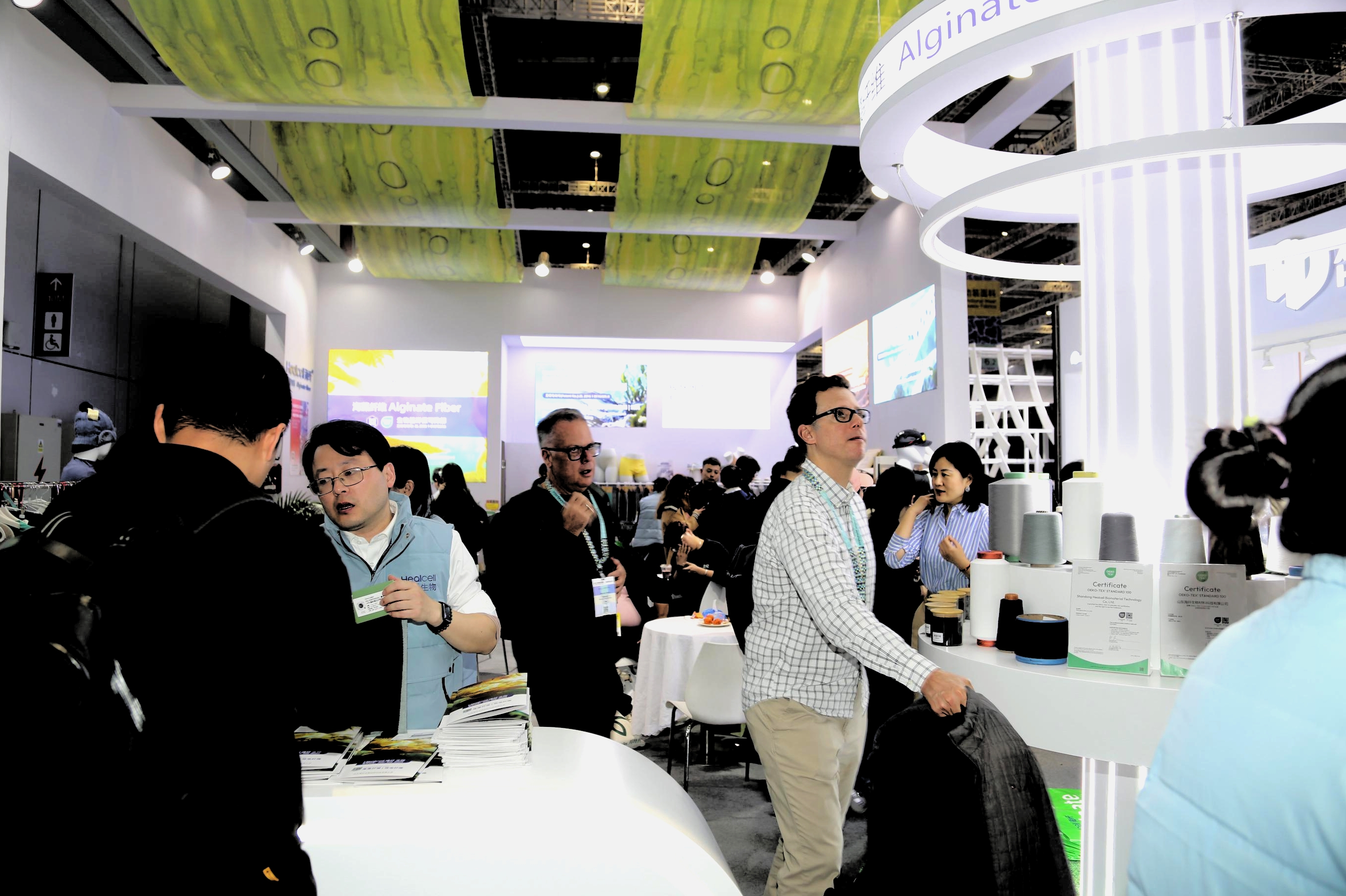 2026intertextile春夏面輔料展圓滿收官,Healcell海纖®生物彰顯海洋纖維硬核實力